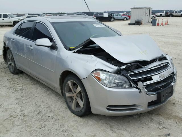 1G1ZC5E15BF393001 - 2011 CHEVROLET MALIBU 1LT SILVER photo 1