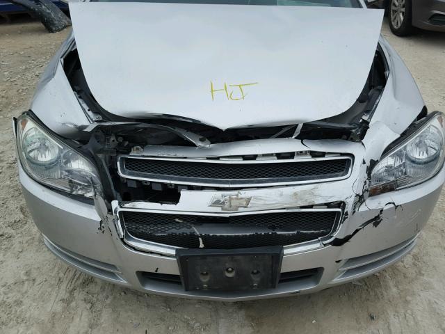 1G1ZC5E15BF393001 - 2011 CHEVROLET MALIBU 1LT 银色 照片 7