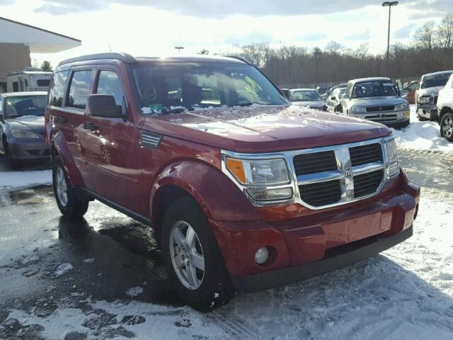 1D8GU28K09W548600 - 2009 DODGE NITRO SE RED photo 1