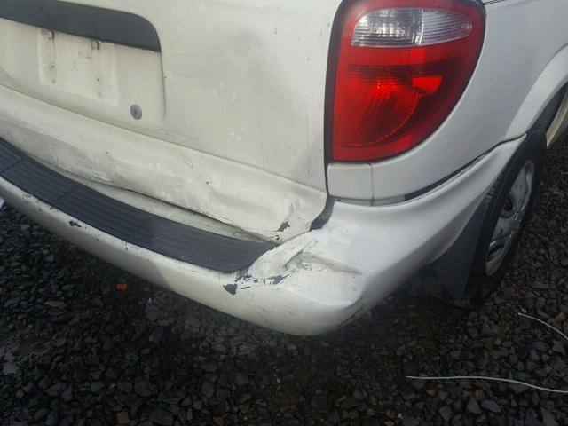 1D4GP24R36B665716 - 2006 DODGE GRAND CARA WHITE photo 9