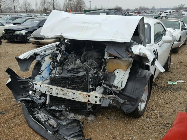 2C3CDYAG7DH535747 - 2013 DODGE CHALLENGER WHITE photo 2