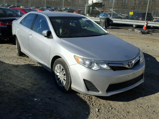 4T4BF1FK9ER338794 - 2014 TOYOTA CAMRY L SILVER photo 1