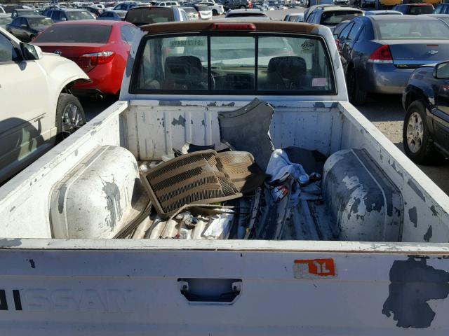 1N6SD11SXSC374438 - 1995 NISSAN TRUCK E/XE WHITE photo 6