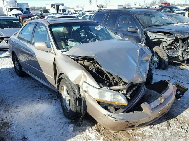 1HGCG1657YA065646 - 2000 HONDA ACCORD EX TAN photo 1