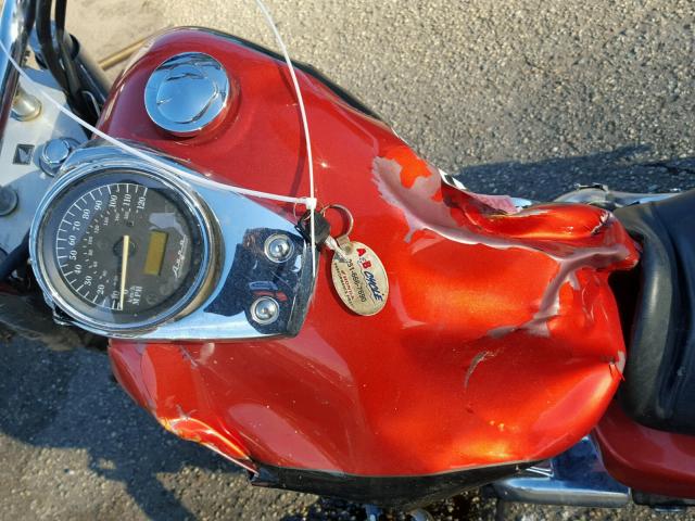 JH2RC50496M200138 - 2006 HONDA VT750 CA ORANGE photo 9