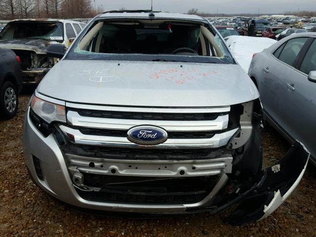 2FMDK3GC6DBC29991 - 2013 FORD EDGE SE SILVER photo 9