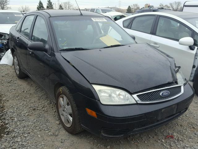 1FAFP34N17W366317 - 2007 FORD FOCUS ZX4 BLACK photo 1