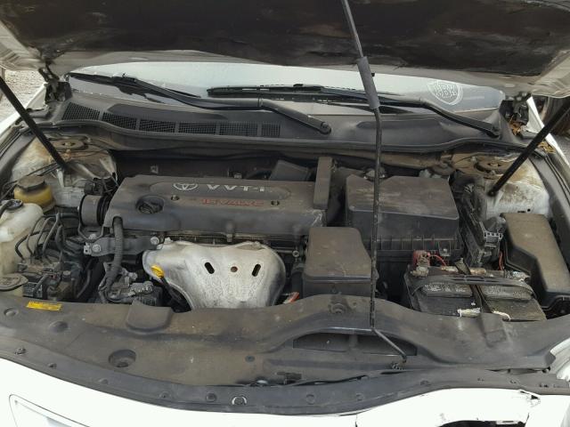 4T1BE46K87U545470 - 2007 TOYOTA CAMRY NEW WHITE photo 7