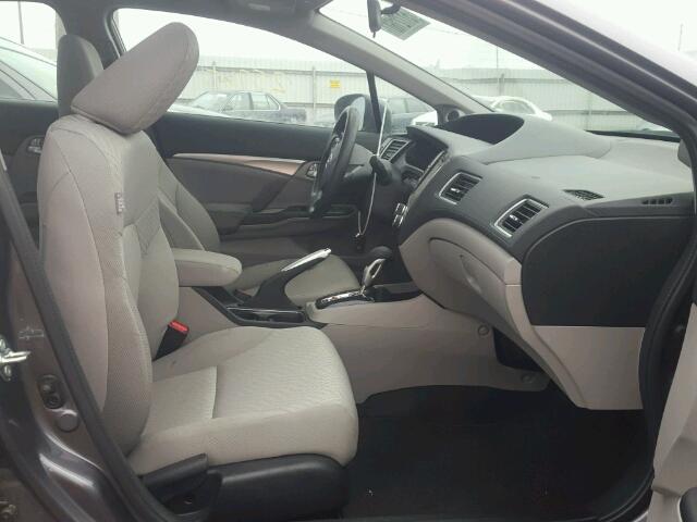 19XFB2F82FE035135 - 2015 HONDA CIVIC EX CHARCOAL photo 5