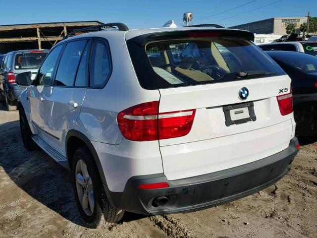 5UXFE43558L008050 - 2008 BMW X5 3.0I WHITE photo 3