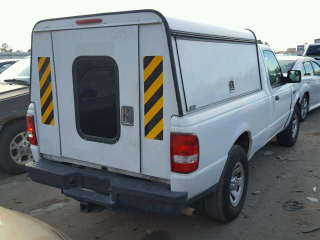 1FTKR1AD8APA31124 - 2010 FORD RANGER WHITE photo 4