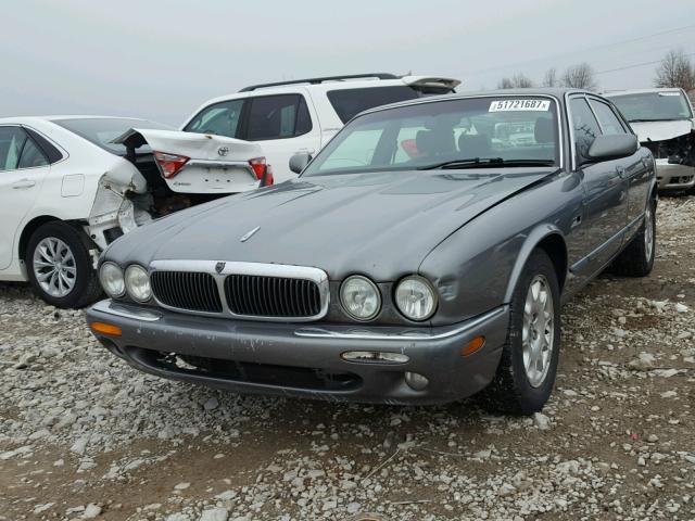 SAJDA14C23LF53832 - 2003 JAGUAR XJ8 GRAY photo 2