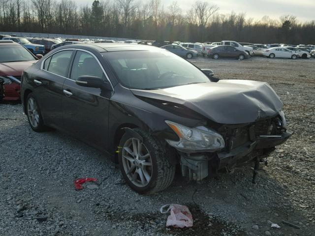 1N4AA5AP7AC875463 - 2010 NISSAN MAXIMA S BLACK photo 1