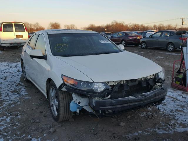 JH4CU2F60BC008107 - 2011 ACURA TSX WHITE photo 1