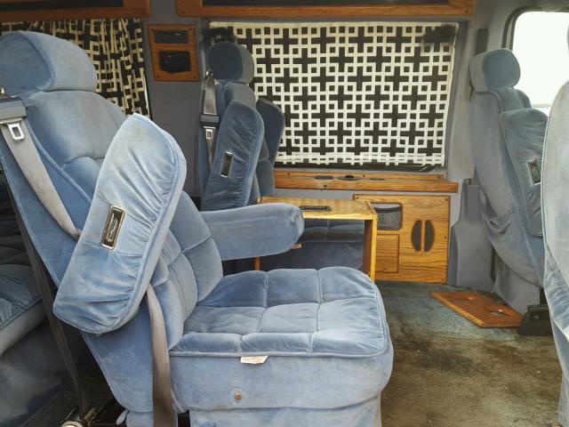 1FDRE1469WHA34246 - 1998 FORD ECONOLINE BLUE photo 6