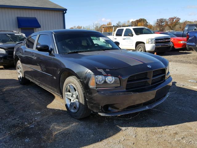 2B3CA3CV3AH286315 - 2010 DODGE CHARGER SX BLACK photo 1