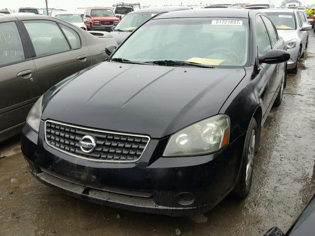 1N4AL11D05N496954 - 2005 NISSAN ALTIMA S BLACK photo 2