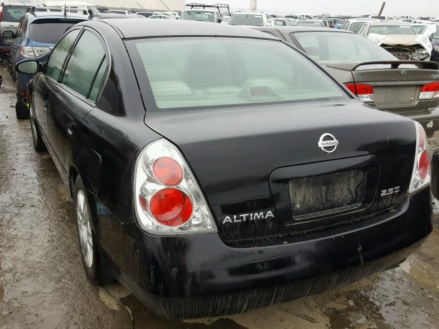 1N4AL11D05N496954 - 2005 NISSAN ALTIMA S BLACK photo 3