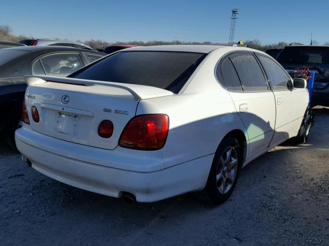 JT8BD69S610141708 - 2001 LEXUS GS 300 WHITE photo 4