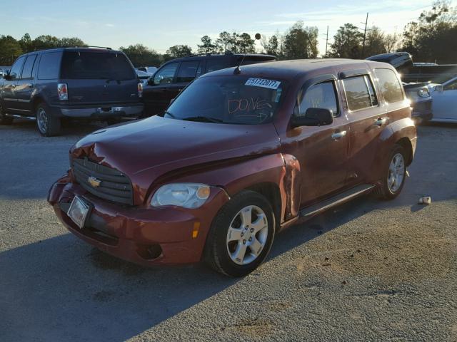 3GNDA23D57S622497 - 2007 CHEVROLET HHR LT MAROON photo 2