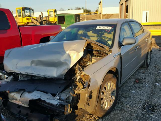 1G4HP57258U120203 - 2008 BUICK LUCERNE CX BEIGE photo 2