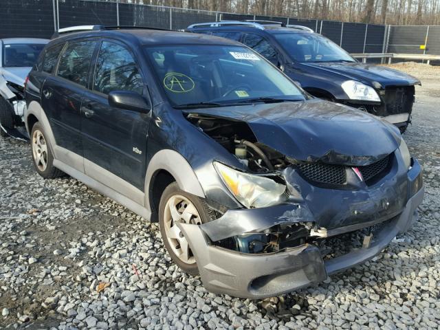 5Y2SL62814Z431552 - 2004 PONTIAC VIBE BLACK photo 1