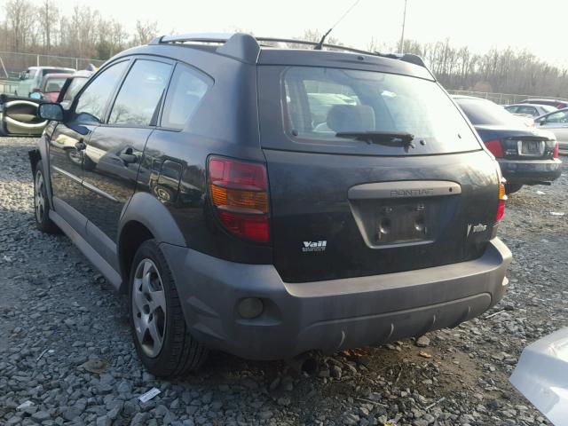 5Y2SL62814Z431552 - 2004 PONTIAC VIBE BLACK photo 3