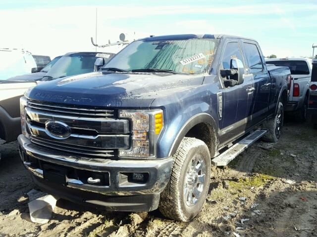 1FT7W2BT2HEC29889 - 2017 FORD F250 SUPER BLUE photo 2