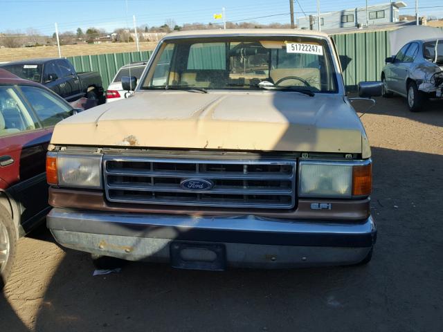 2FTDF15H1LCA17309 - 1990 FORD F150 TAN photo 10