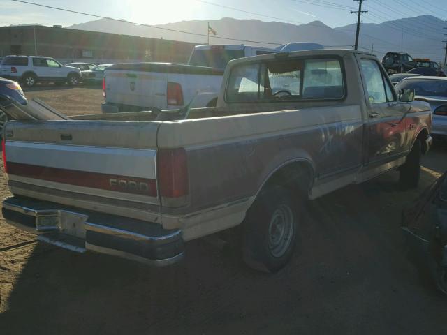 2FTDF15H1LCA17309 - 1990 FORD F150 TAN photo 4