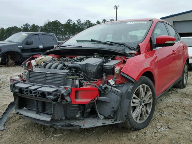 1FAHP3H25CL330912 - 2012 FORD FOCUS SEL RED photo 2