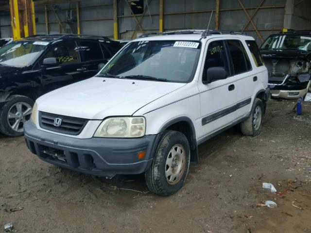 JHLRD18451C010082 - 2001 HONDA CR-V LX WHITE photo 2