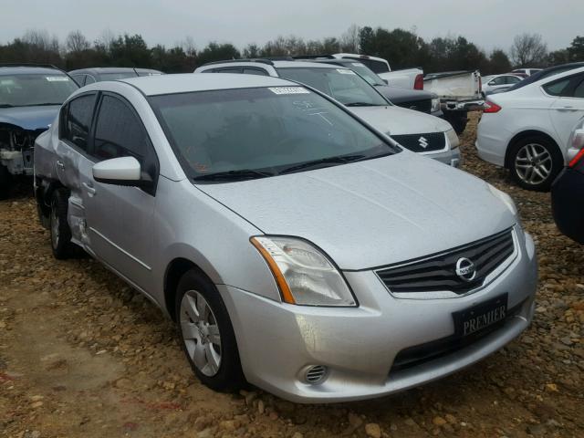 3N1AB6APXCL770343 - 2012 NISSAN SENTRA 2.0 GRAY photo 1
