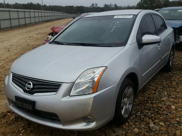 3N1AB6APXCL770343 - 2012 NISSAN SENTRA 2.0 GRAY photo 2