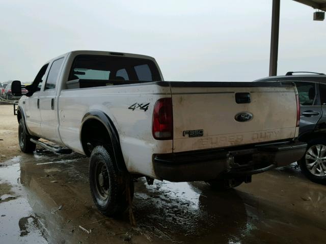 1FTSW31P94EB80057 - 2004 FORD F350 SRW S WHITE photo 3