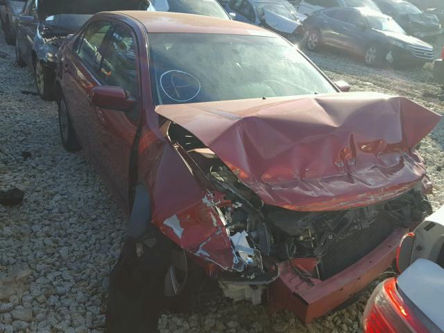 3FAFP07Z36R224825 - 2006 FORD FUSION SE RED photo 1