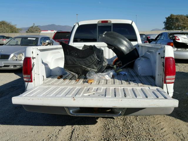 1B7FL26X3XS124991 - 1999 DODGE DAKOTA WHITE photo 6