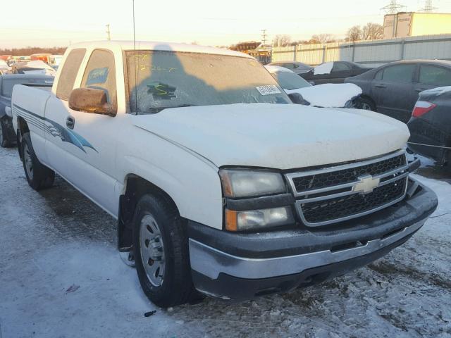 1GCEC19X16Z256980 - 2006 CHEVROLET SILVERADO WHITE photo 1