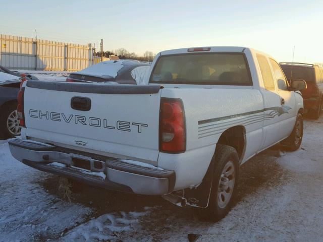 1GCEC19X16Z256980 - 2006 CHEVROLET SILVERADO WHITE photo 4