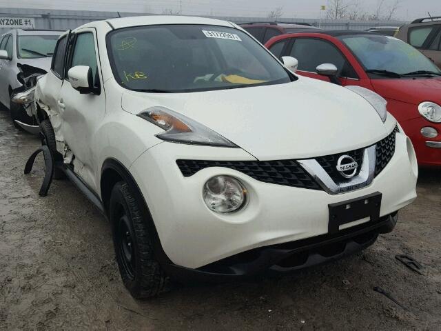 JN8AF5MV4GT651439 - 2016 NISSAN JUKE S WHITE photo 1