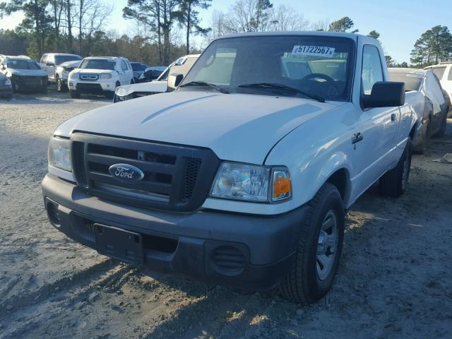 1FTKR1AD6BPA49736 - 2011 FORD RANGER WHITE photo 2