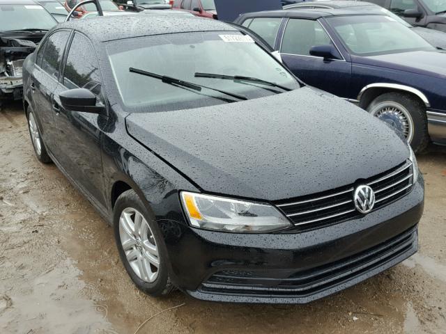 3VW2K7AJ9FM241089 - 2015 VOLKSWAGEN JETTA BASE BLACK photo 1