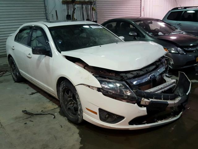 3FAHP0HA3AR334817 - 2010 FORD FUSION SE WHITE photo 1