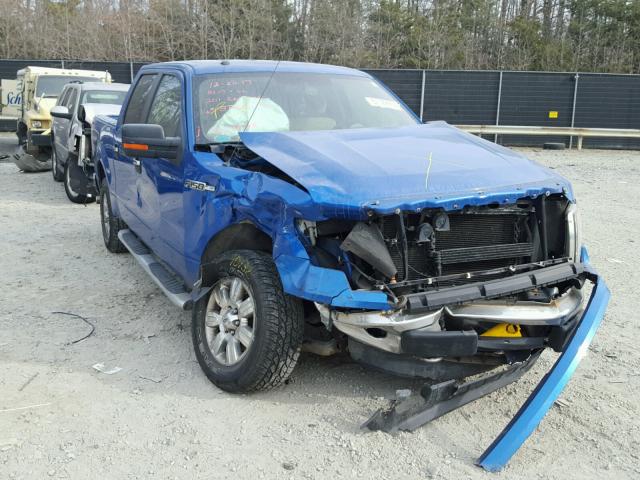 1FTFW1EF2BFD03941 - 2011 FORD F150 SUPER BLUE photo 1