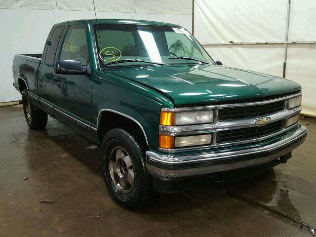 1GCEK19R8XR135403 - 1999 CHEVROLET GMT-400 K1 GREEN photo 1