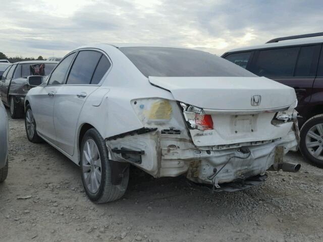 1HGCR2F70FA122333 - 2015 HONDA ACCORD EX WHITE photo 3