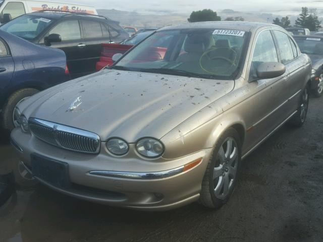 SAJEA51C64WD67615 - 2004 JAGUAR X-TYPE 3.0 TAN photo 2