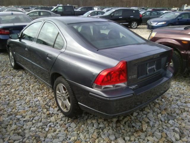 YV1RH592852484118 - 2005 VOLVO S60 2.5T GRAY photo 3