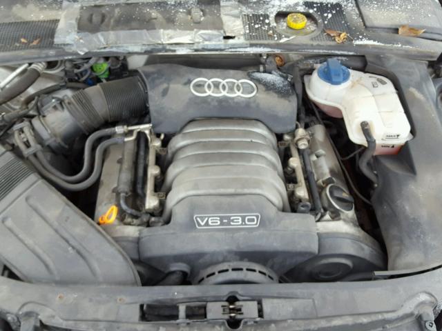 WAULT68E03A377611 - 2003 AUDI A4 3.0 QUA SILVER photo 7