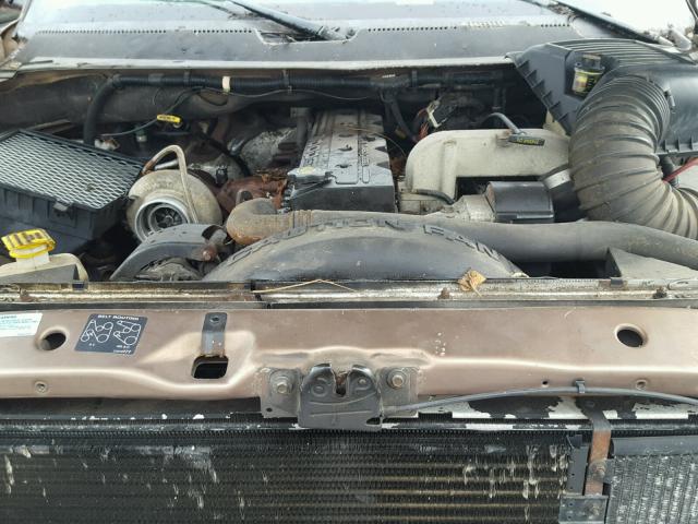 3B7KF23631G704936 - 2001 DODGE RAM 2500 BROWN photo 7